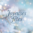 Souhaits de fêtes sur fond scintillant